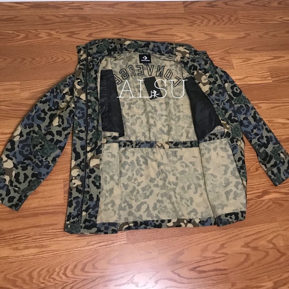 Converse Utility F2 Jacket Men’s Camouflage - Picture 5 of 8